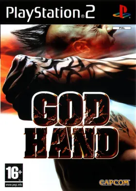 God Hand box cover front